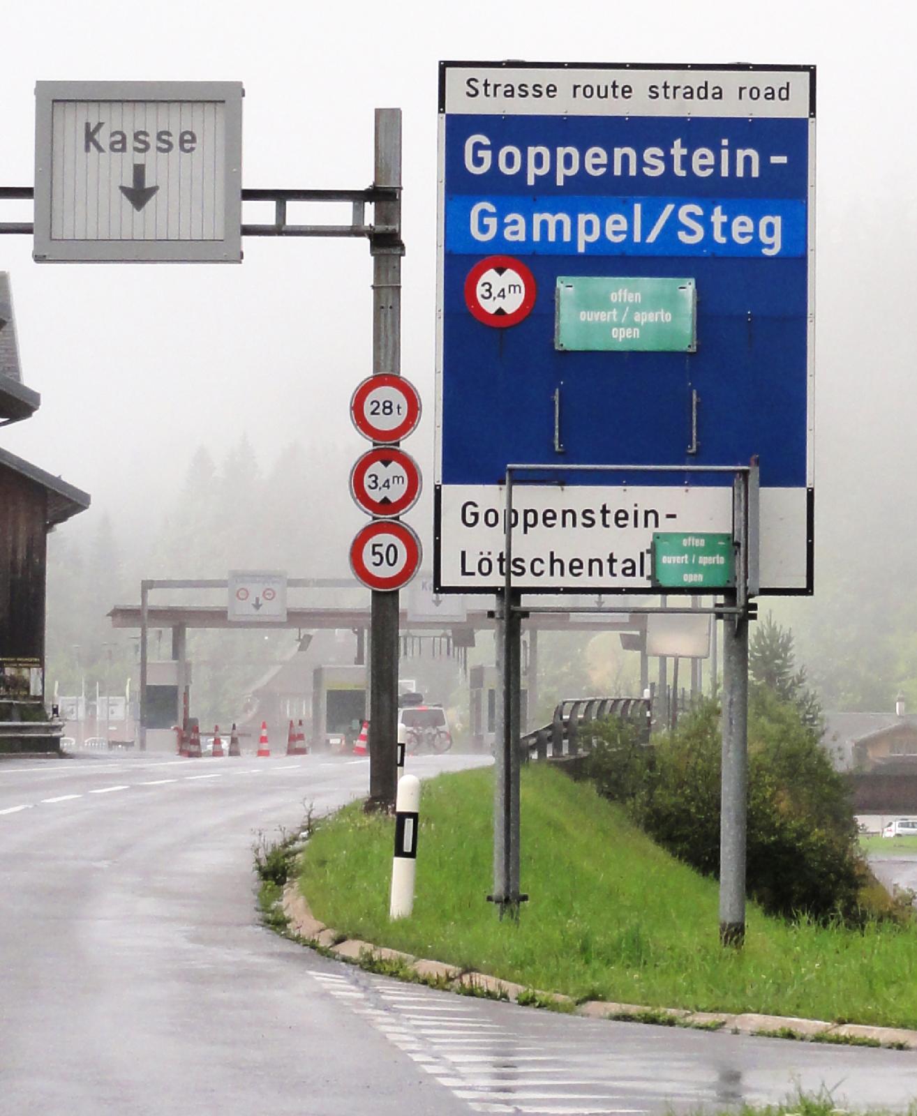 Autoverladung Lötschberg