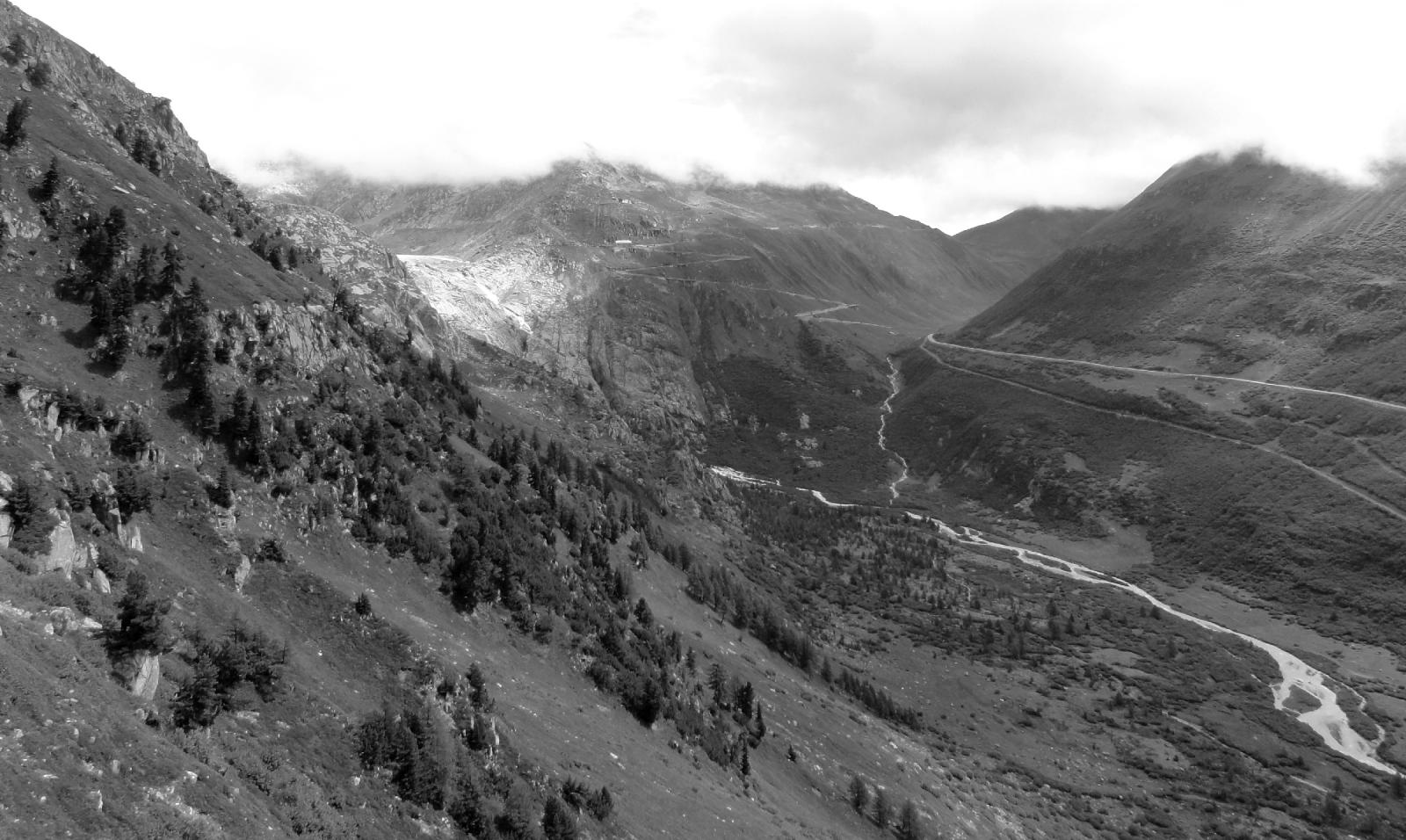 Ausblick auf den Furkapass