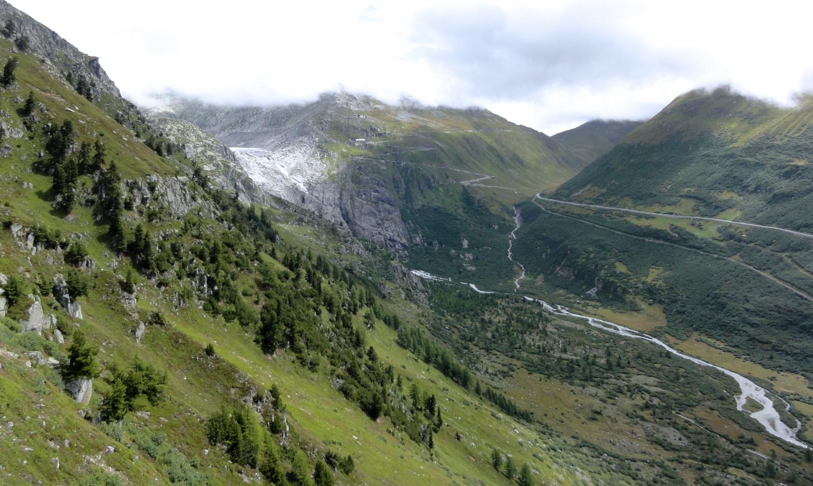 Ausblick auf den Furkapass