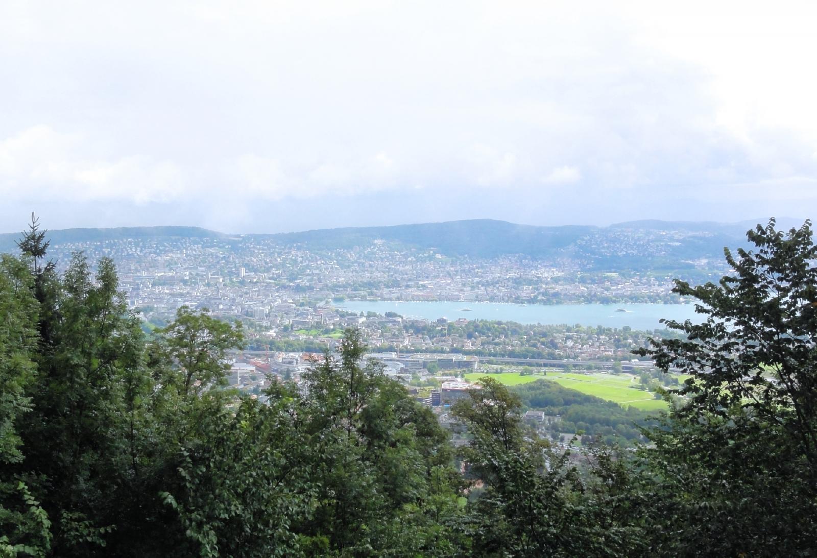 Zürich vom Uetliberg