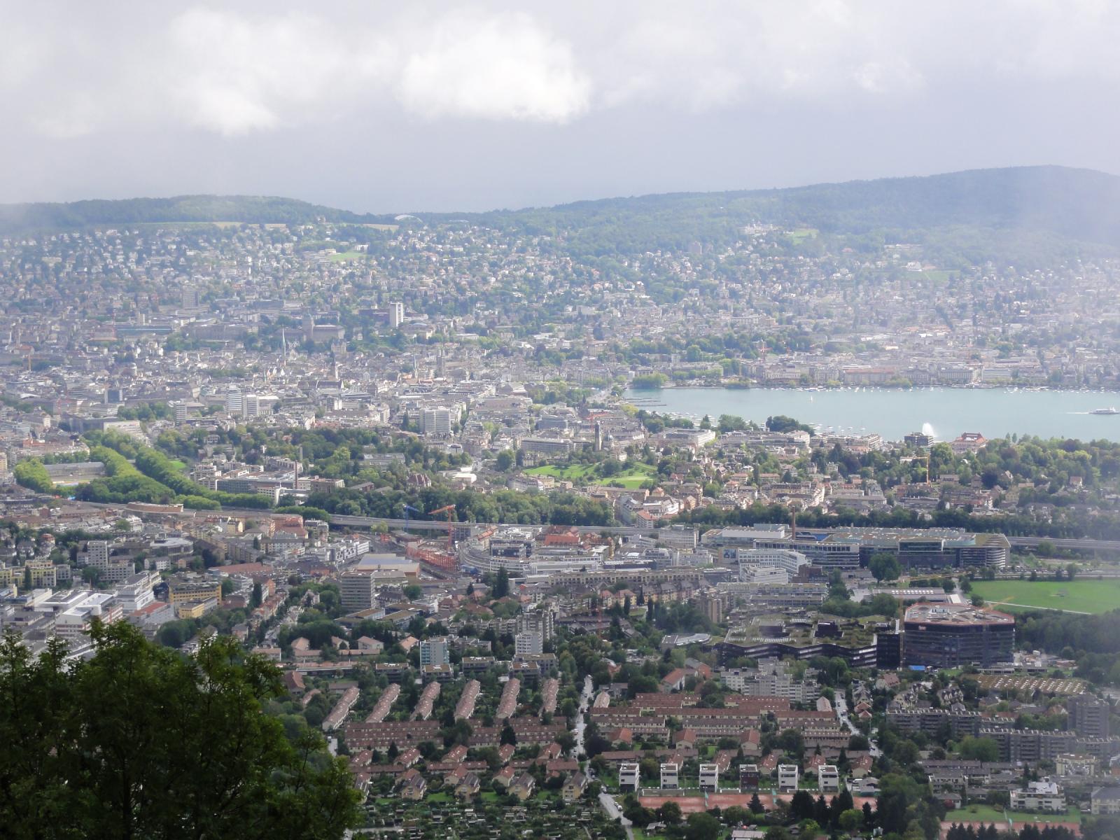 Zürich vom Uetliberg