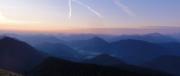 Sonnenaufgang vom Jochberg aus gesehen