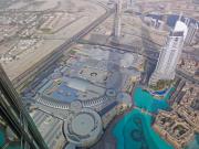Dubai - Burj Khalifa - Dubai Mall von oben