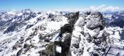 Blick vom Gipfel - Hintere Jamspitze